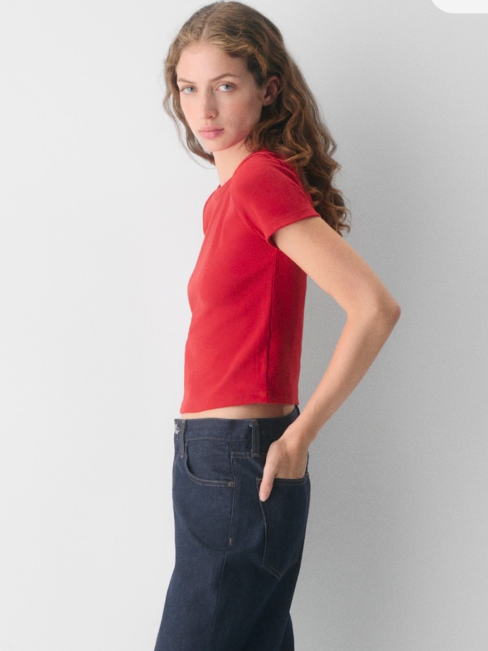 Sunday best little ribbed t shirt